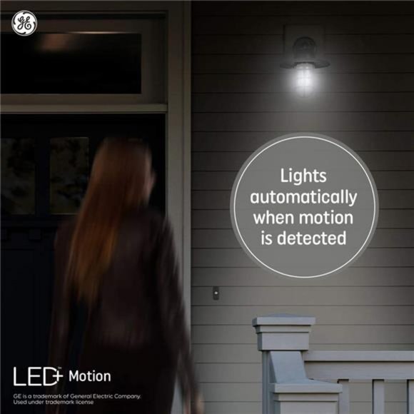 Motion Sensor Light Bulbs, Warm White, A21 Light Bulb - 2 Count (Pack of 1) - Picture 3 of 6